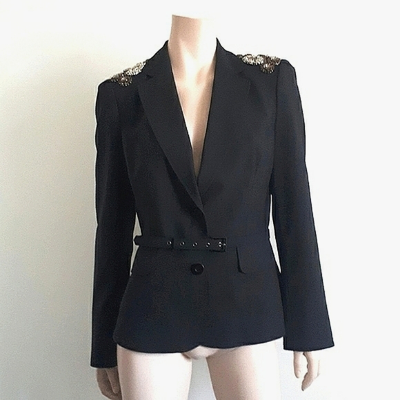 Anne Klein | Beading Embellished Pant Suit - Picture 3 of 12